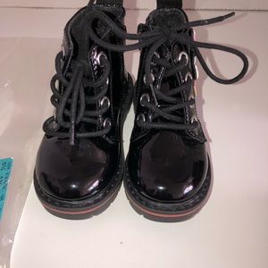 Zara x Disney Minnie Mouse Patent Leather Boots